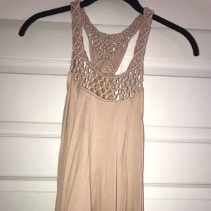 Blush billabong shirt with weaving